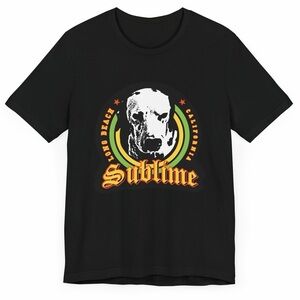 Sublime "Lou Dog" Dalmatian LBC Band Tee • SoCal Reggae Ska LRG Streetwear S